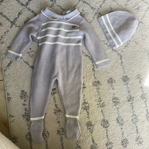 Andy Wawa Babysuit and hat